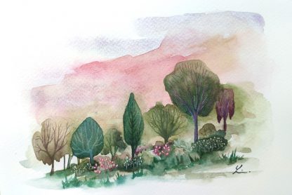 Enchanted woods n°6, paysage de Vanessa Lim