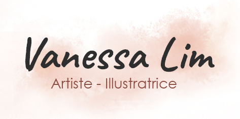 Logo Vanessa Lim artiste peintre & illustratrice